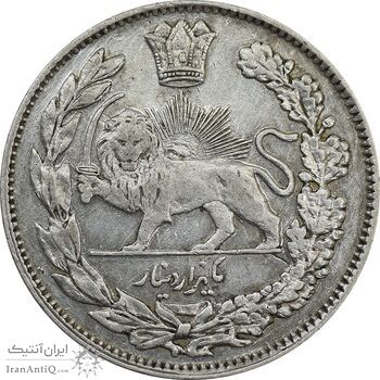 سکه 1000 دینار 1319 تصویری - PF58 - مظفرالدین شاه