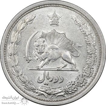 سکه 2 ریال 1311 - AU58 - رضا شاه