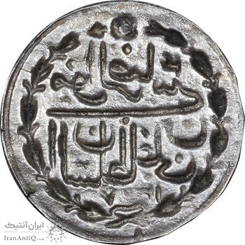 سکه پولکی نقره امام رضا (ع) 1307 - AU - ناصرالدین شاه