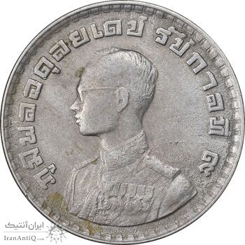 سکه 1 بات 1962 رامای نهم - AU58 - تایلند سکه 1 بات 1962 رامای نهم - AU58 - تایلند