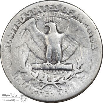 سکه کوارتر دلار 1942 واشنگتن - VF30 - آمریکا