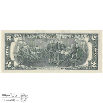 اسکناس 2 دلار 2017 جمهوری فدرال - B (نیویورک) - تک - UNC63 - آمریکا