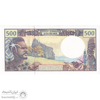 اسکناس 500 فرانک بدون تاریخ (2003-2007) قلمرو های فرادریایی - تک - AU58 - فرانسه