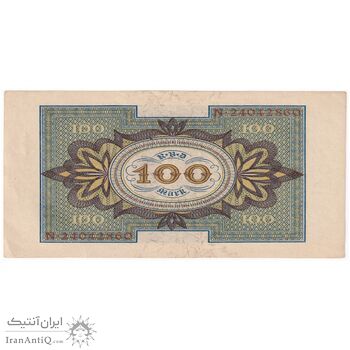 اسکناس 100 مارک 1920 جمهوری وایمار - تک - EF - آلمان