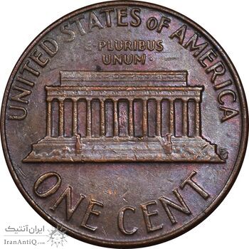 سکه 1 سنت 1975D لینکلن - AU58 - آمریکا