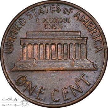 سکه 1 سنت 1976 لینکلن - AU55 - آمریکا