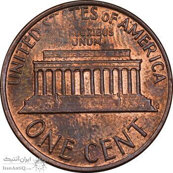 سکه 1 سنت 1976 لینکلن - MS63 - آمریکا