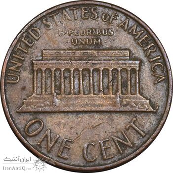 سکه 1 سنت 1977 لینکلن - EF45 - آمریکا