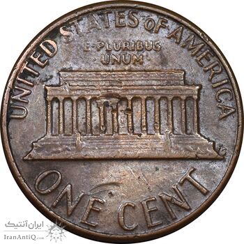 سکه 1 سنت 1981 لینکلن - AU50 - آمریکا