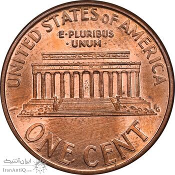 سکه 1 سنت 1995D لینکلن - MS63 - آمریکا