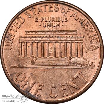 سکه 1 سنت 1996 لینکلن - MS63 - آمریکا