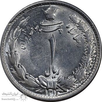 سکه 1 ریال 1313 - MS62 - رضا شاه