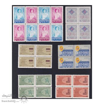 مجموعه تمبرهای یادگاری سال 1344 - بلوک - محمد رضا شاه