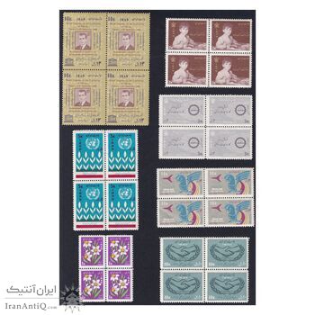 مجموعه تمبرهای یادگاری سال 1344 - بلوک - محمد رضا شاه