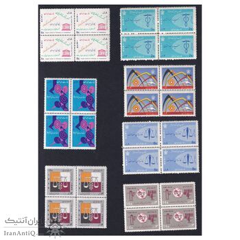 مجموعه تمبرهای یادگاری سال 1344 - بلوک - محمد رضا شاه