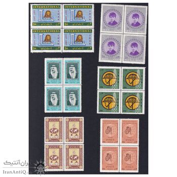 مجموعه تمبرهای یادگاری سال 1346 - بلوک - محمد رضا شاه