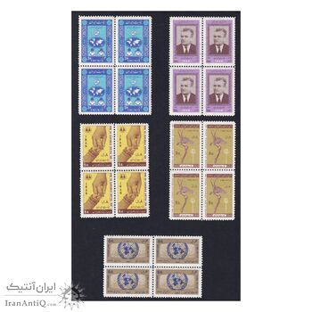 مجموعه تمبرهای یادگاری سال 1346 - بلوک - محمد رضا شاه