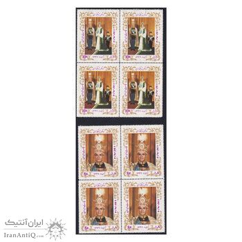 مجموعه تمبرهای یادگاری سال 1347 - بلوک - محمد رضا شاه