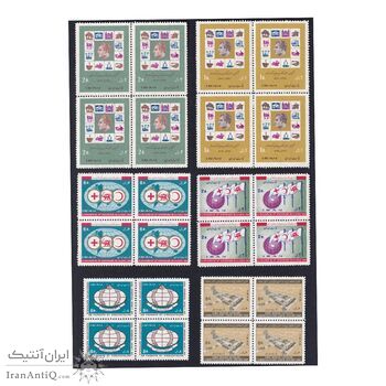 مجموعه تمبرهای یادگاری سال 1348 - بلوک - محمد رضا شاه