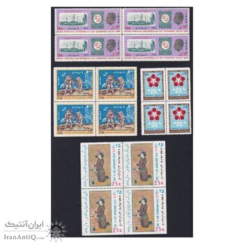 مجموعه تمبرهای یادگاری سال 1348 - بلوک - محمد رضا شاه
