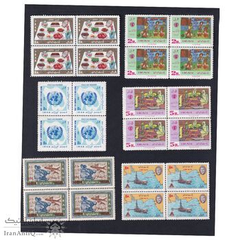 مجموعه تمبرهای یادگاری سال 1348 - بلوک - محمد رضا شاه