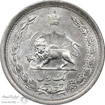سکه 1 ریال 1311 - AU58 - رضا شاه