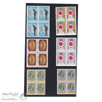 مجموعه تمبرهای یادگاری سال 1352 - بلوک - محمد رضا شاه
