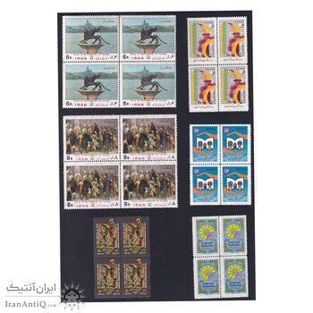 مجموعه تمبرهای یادگاری سال 1353 - بلوک - محمد رضا شاه