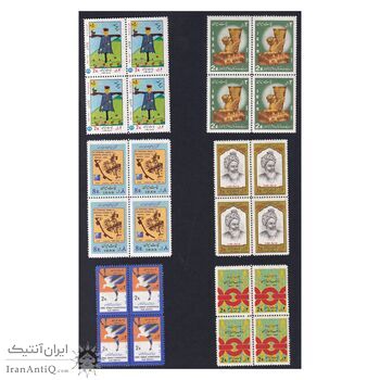 مجموعه تمبرهای یادگاری سال 1353 - بلوک - محمد رضا شاه