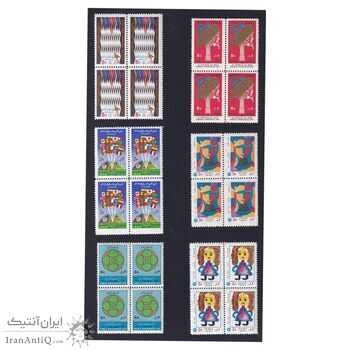 مجموعه تمبرهای یادگاری سال 1354 - بلوک - محمد رضا شاه