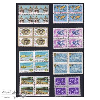 مجموعه تمبرهای یادگاری سال 1354 - بلوک - محمد رضا شاه