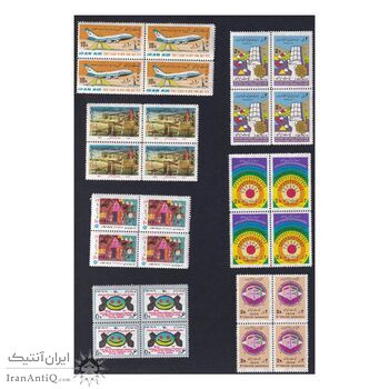 مجموعه تمبرهای یادگاری سال 1354 - بلوک - محمد رضا شاه