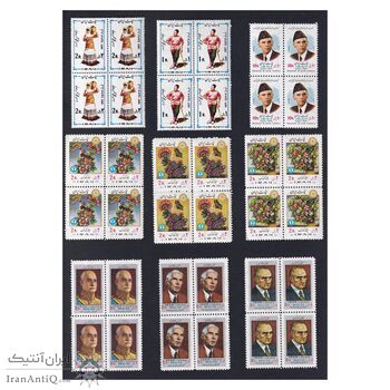 مجموعه تمبرهای یادگاری سال 1355 - بلوک - محمد رضا شاه