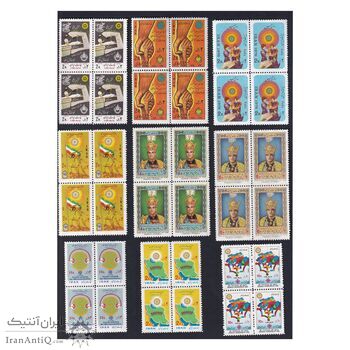 مجموعه تمبرهای یادگاری سال 1355 - بلوک - محمد رضا شاه