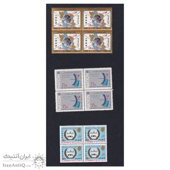 مجموعه تمبرهای یادگاری سال 1357 - بلوک - محمد رضا شاه