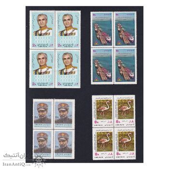 مجموعه تمبرهای یادگاری سال 1349 - بلوک - محمد رضا شاه