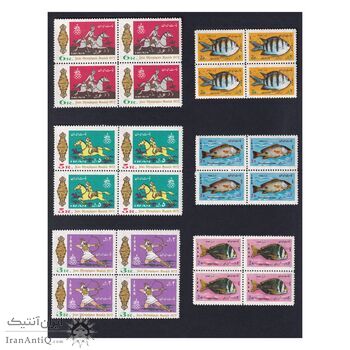 مجموعه تمبرهای یادگاری سال 1351 - بلوک - محمد رضا شاه