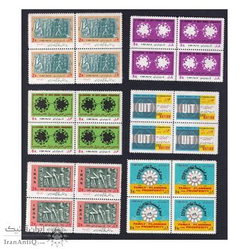 مجموعه تمبرهای یادگاری سال 1351 - بلوک - محمد رضا شاه