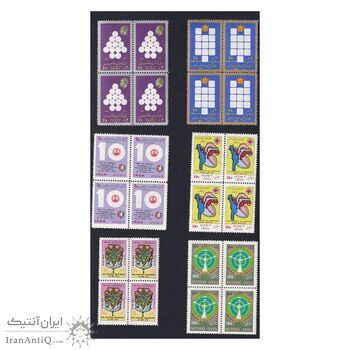 مجموعه تمبرهای یادگاری سال 1351 - بلوک - محمد رضا شاه