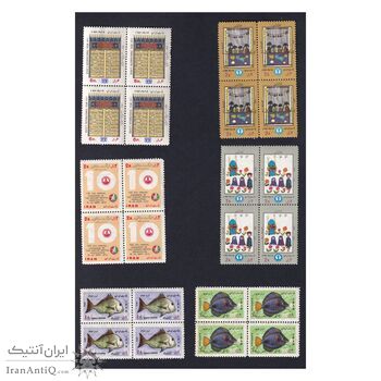مجموعه تمبرهای یادگاری سال 1351 - بلوک - محمد رضا شاه