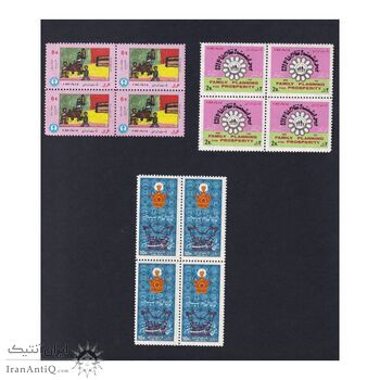 مجموعه تمبرهای یادگاری سال 1351 - بلوک - محمد رضا شاه