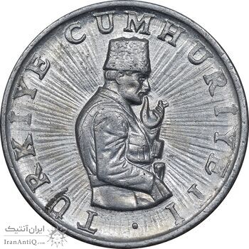 سکه 10 لیر 1981 جمهوری - AU58 - ترکیه