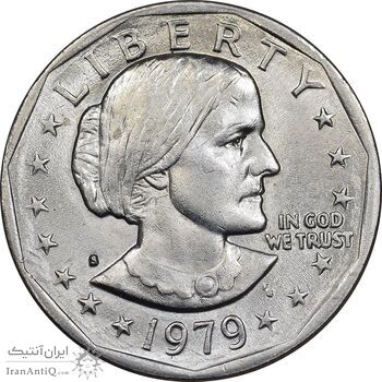 سکه یک دلار 1979S سوزان آنتونی - MS62 - آمریکا سکه یک دلار 1979S سوزان آنتونی - MS62 - آمریکا