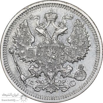 سکه 20 کوپک 1915BC نیکلای دوم - AU50 - روسیه سکه 20 کوپک 1915BC نیکلای دوم - AU50 - روسیه