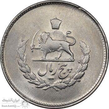 سکه 5 ریال 1331 مصدقی - MS61 - محمد رضا شاه سکه 5 ریال 1331 مصدقی - MS61 - محمد رضا شاه