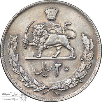 سکه 20 ریال 1354 - AU55 - محمد رضا شاه سکه 20 ریال 1354 - AU55 - محمد رضا شاه