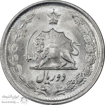 سکه 2 ریال 1348 - MS63 - محمد رضا شاه سکه 2 ریال 1348 - MS63 - محمد رضا شاه