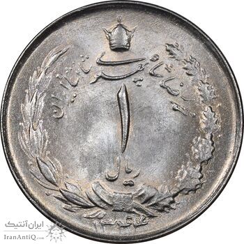 سکه 1 ریال 1344 - MS63 - محمد رضا شاه