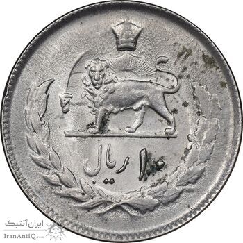 سکه 10 ریال 1352 عددی - MS62 - محمد رضا شاه سکه 10 ریال 1352 عددی - MS62 - محمد رضا شاه