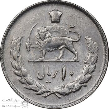 سکه 10 ریال 1352 عددی - AU58 - محمد رضا شاه سکه 10 ریال 1352 عددی - AU58 - محمد رضا شاه